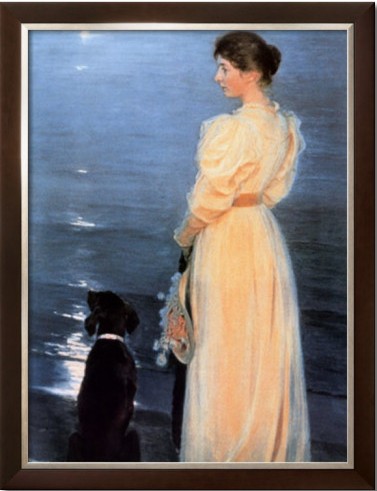 Summer Evening at Skagen - Peder Severin Kroyer Painting On Canvas
